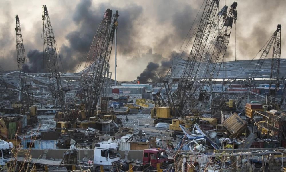 Βηρυτός: Πώς το ωστικό κύμα διέλυσε τα πάντα -Δείτε βίντεο σε slow motion